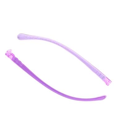 Glasses glasses 1 pair of silicone glasses for children parts universal student myopia frame repair spare glasses purple purple
