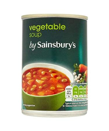 Sainsbury's Sainsbury's Vegetable Soup 400g Our soup remains a family favorite Perfect with a slice of fresh warm bread