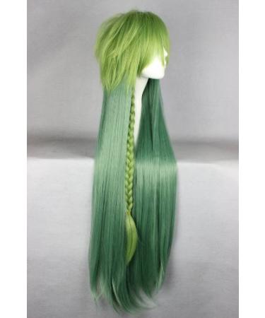Wig Green 100cm Long for Amnesia UKYO Cosplay - High-Quality Cosplay Wig | International Shipping Available - Buy Online on GoSupps.com