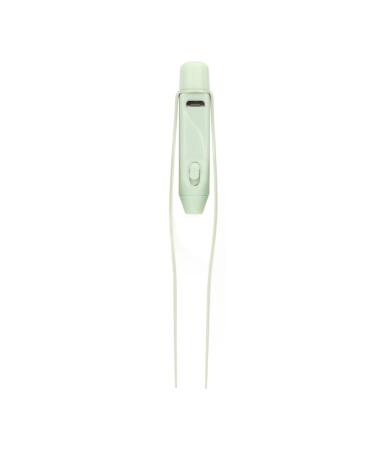 Ear Cleaning Tweezers Rechargeable Portable USB Charging Rounded Head Anti Slip Earwax Removal Cleaning Tool LED Ear Spoon Ear Wax Cleaner for Kids