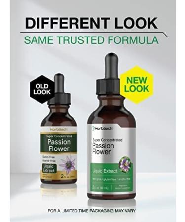 Passion Flower Tincture 2 fl oz | Alcohol-Free Liquid Extract | Super Concentrated | Vegetarian Non-GMO Gluten-Free by Horbaach - Buy Online on GoSupps.com