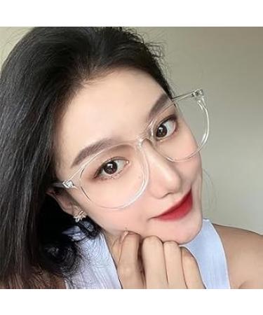 Shop 1pc Black Plastic Light Glasses for Women - Fashionable Blue Light Blocking Glasses for Computer TV Phones & Gaming - Vision Care for Men & Women - Buy Online on GoSupps.com