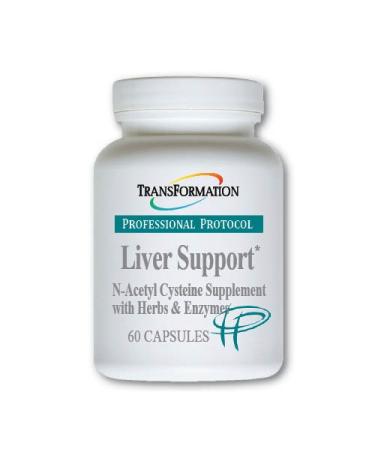 Transformation The Genesis of Good Health Enzymes Professional Protocol Liver Support Formula Supplement with Vitamin A Herbal Blend & Digestive Enzymes - 60 Capsules