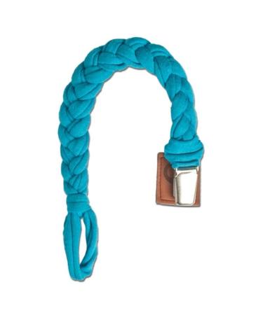 Hi Little One - Pigtail Pacifier Holder Emerald