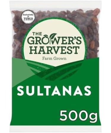 Grower's Harvest Sultanas (500G X 2) Turky Standard Sultanas | Premium Quality | Snacking and Baking - Buy Online on GoSupps.com