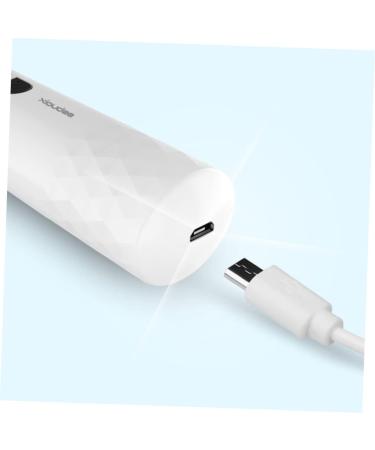 Ipetboom 2 Sets Pedicure Exquisite Foot Scraper Unique Foot Grinder Callous Removers for Feet Rechargeable Foot File Nose Hair Trimmer Foot Dead Skin Remover White Clippers Automatic Quartz - Buy Online on GoSupps.com