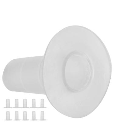 Jarchii 10 pieces of veal milky silicone newborn animal pacifier milk nipple milk cow pacifier for cow for calf pets (nipple)