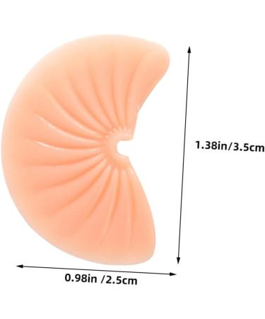 Toyvian 120 Pcs Imitation Chocolate Chips Multi-function Chocolate Model Simulated Chocolate Decorative Fake Chocolate Small Fake Chocolate Faux Food Pvc Food Play Pink Material 3.50X2.50X0.20CMx5pcs 1 - Buy Online on GoSupps.com