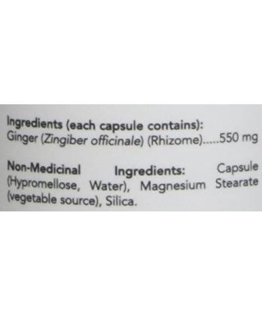 NOW Supplements Ginger Root 550mg Capsules 100 Count - Buy Online on GoSupps.com