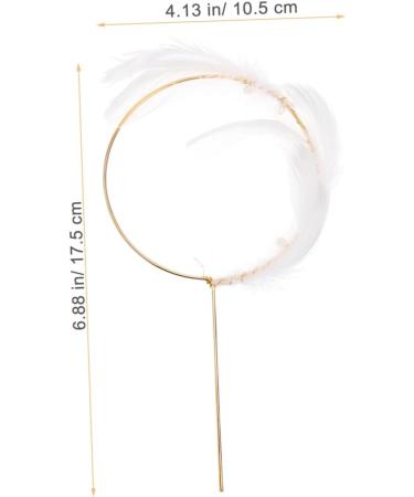 TOYANDONA Cupcake Topper Cake Pick Cake Decoration Party Supplies White Pearl M White - Buy Online on GoSupps.com