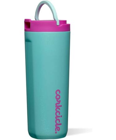 Corkcicle Kids Tumbler 17 oz Mermaid - Triple Insulated Stainless Steel Travel Mug - Non-Slip Bottom - Keeps Beverages Cold 18 Hours, Hot 3 Hours - Easy Grip Handle - Buy Online on GoSupps.com