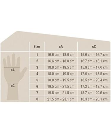 JOBST Bella Strong Ready-to-Wear Glove - 15-20 mmHg Compression Beige Size 2 - International Shipping Available - Buy Online on GoSupps.com