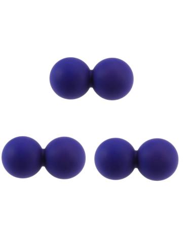 Solustrie 3st foot roll foot massage massage role Top Yoga Acupressure Plantar fasciitis-massage fascia ball reel answer double massage muscle peanuts peanut relaxation ball fitness