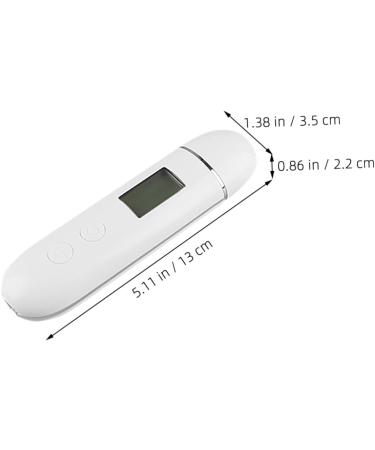 Gogogmee Skin Tester Facial Tester Skin Tag Remover Pen Skin Hydration Meter Plastic Shell White - Buy Online on GoSupps.com