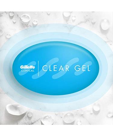 Gillette Clinical Strength Men's Antiperspirant Deodorant - Cool Wave Scent - Clear Gel - 1.6 oz - Buy Online on GoSupps.com