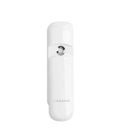 COOSKIN Anzikang Nano Handy Mist Spray Facial Mister for Eyelash Extensions USB Rechargeable Mini Beauty Instrument (White)