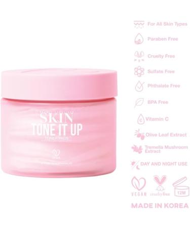 Shop Tone It Up Toner Pads by Beauty Creations - International Shipping | Clear Skin & Refreshing Formula - Buy Online on GoSupps.com