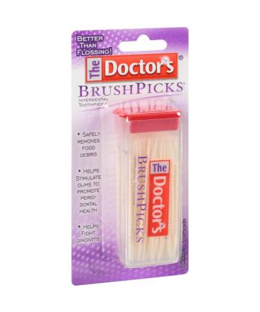 Doctor's BrushPicks Interdental Toothpicks 120 ct. (Pack of 12) - Best for Dental Hygiene - Buy Online on GoSupps.com