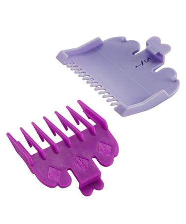 tibiu 2Pcs/Set Hair Clipper Guide Comb Beard Trimmer Comb Trimmer Shaver Comb Replacement Clipper Blade Cutter Sleeve