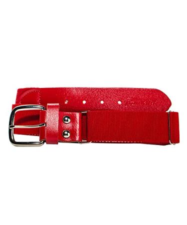 Franklin Sports 1.25" MLB Baseball Belt Red