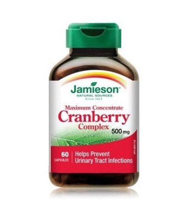 Cranberry Juice 500 mg-60 Capsules Brand: Jamieson Laboratories