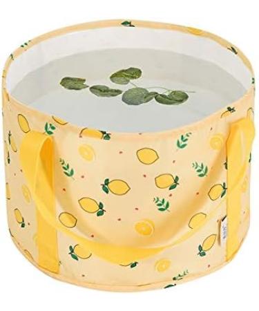 Folding Wash Basin Bucket Foldable Water Pot Home Soaking Feet Foot Bath Water Bowl Storage Pouch for Travel Washing Hopeful - Buy Online on GoSupps.com