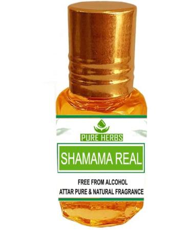 Pure Herbs Shamama Real Attar | Alcohol Free Unisex Fragrance | 10ml - Perfect for Everyday & Special Occasions - Buy Online on GoSupps.com