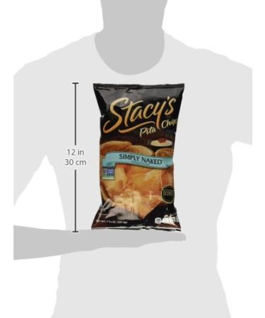 Stacy's Simply Naked Pita Chips 7.33oz | Healthy Snack Option - Buy Online on GoSupps.com