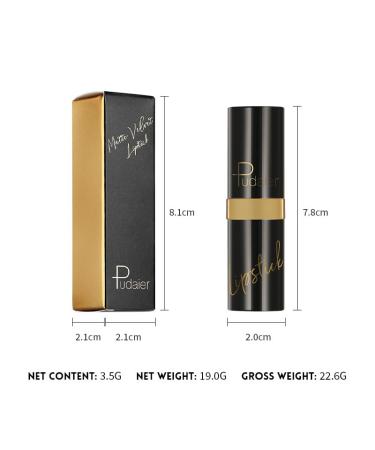 Shop Long-lasting Matte Lipstick - 10 Velvet Colors Non-stick Lip Glaze Color 09 | International Shipping Available - Buy Online on GoSupps.com