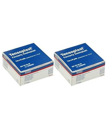 Tensoplast TAN 1 Elastic Adhesive Bandage - Pack of 2 Rolls