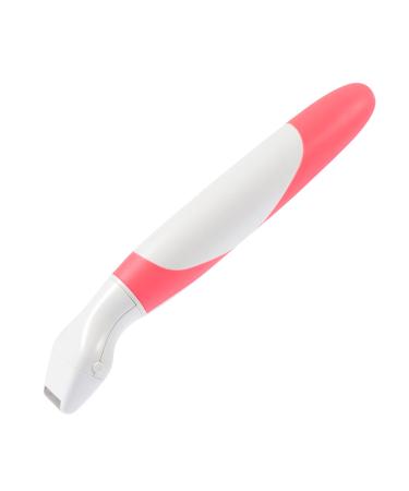 1 set of epilator trimmer for women razor for skin hair tools for leg hair removal of electrical hair remover hair cutter stainless steel shaver razor women 18x2.5x.5 cm.Red Red