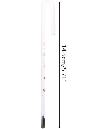 MDHSH Aquarium Glass Thermometer with Hook | Perfect for Fish & Reptile Tanks | Reliable Aquarium Accessories - Buy Online on GoSupps.com