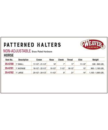 Weaver Leather Patterned Non-Adjustable Halter - Carmine Aztec for Large Horses | Shop Now! - Buy Online on GoSupps.com