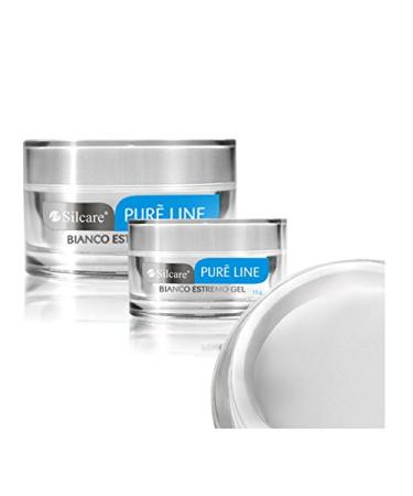 Pure Line Bianco Estremo 50g UV Gel Nails Acid Free Builder File Off Gel Silcare Pure Line