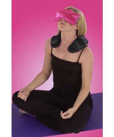 Happy Wraps Namaste Yoga Eye Pillows Set - Unscented Black Cotton - Pack of 4 - Buy Online on GoSupps.com