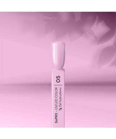 SoPro UV/LED Color Hybrid Gel 05 - 7G | High-Quality Gel Polish for Flawless Nails | International Shipping Available - Buy Online on GoSupps.com