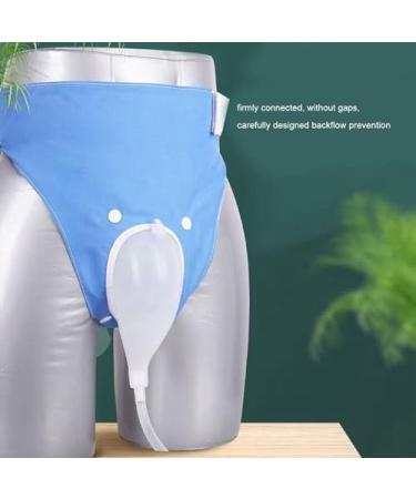 Urine Collector – Silicone Wearable Urine Bag & Catheter for Men | 1000ML & 2000ML | Travel Incontinence Solution for Elderly & Bedridden Patients - Buy Online on GoSupps.com