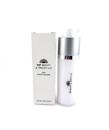 MJF Beauty & Health Pep Moisturizer - Organic Anti-Aging Face Cream with Peptides Vitamins A C E & B5 for Radiant Skin - 1.01 oz / 30 ml - Buy Online on GoSupps.com