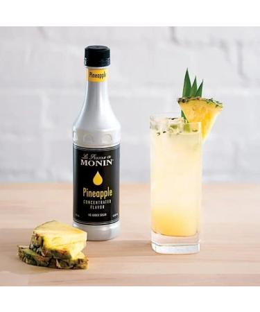 Monin Concentrated Flavours - Pineapple No Added Sugar 375ml - Buy Online on GoSupps.com