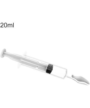 Hand Baby Bird Feeding Syringes Feeding Tube Parrot Liquid Food Feeding Needle for Baby Birds with Feeding Spoon for Pet Sick Bird Parrot Feed Milk and Medicine White - Buy Online on GoSupps.com