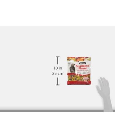 Zupreem FruitBlend Flavor Premium Bird Food for Medium-Large Birds -- 2 lbs - Buy Online on GoSupps.com