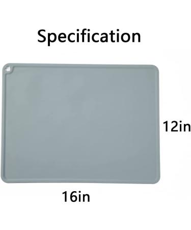 CZPET Pet Food Mat - Non-Slip Cat and Dog Feeding Placemat for Food and Water Dispenser - Easy to Clean Meal Mat for Large, Medium, and Small Pets - Buy Online on GoSupps.com