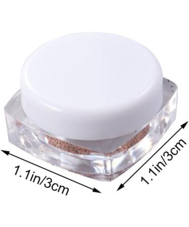 Beavorty Loose Eyeshadow Glitter 4 Pcs Eye Shadow Glitter Eyeshadow Loose Pigment Eyeshadow Set Highlighter 1 count (Pack of 1) Goldenx2pcs - Buy Online on GoSupps.com
