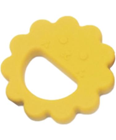 Baby Chew Toy | Silicone Teethers for Babies - Cute Flower Shape Molar Teether Baby Teething Toys for 0-6 Months 6-12 Months Freezer BPA Silicone Molar Teether Chew Toys Dtt Egg Fruit - Buy Online on GoSupps.com