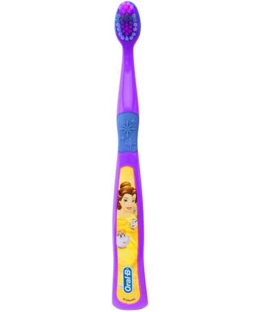 Oral-B Princess Toothbrush for Little Girls 3+ Extra Soft - Pack of 4 (Characters Vary) - Buy Online on GoSupps.com
