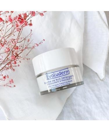 Evoluderm Anti-Fatigue Plumping Night Cream Sleeping Balm (Mask) Antioxidant Hyaluronic Acid & Avocado 1.69 Fl Oz - Buy Online on GoSupps.com