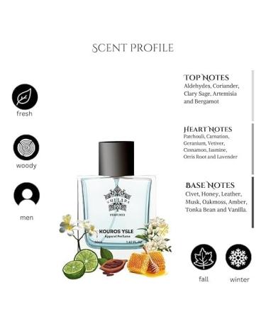 EMS Kourros YSLe Perfume For Men | Woody Aromatic Fragrances | Long Lasting Mens Perfume | Fragrance Sutaible for Any Occasion | Gift For Him - Buy Online on GoSupps.com