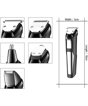 Professional Waterproof Hair Clippers All-in-One Grooming Kit for Men | Beard Body Eyebrow Nose & Ear Trimmer - Buy Online on GoSupps.com