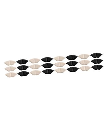 NOLITOY 24 Pairs High Heels Heel Stickers Women Heel Grips High Heel Toe Pads Adhesive Heel Pads Shoes Inserts for Women Shoe Inserts for Heels High Heel Pads Women's Suede Soft Lining