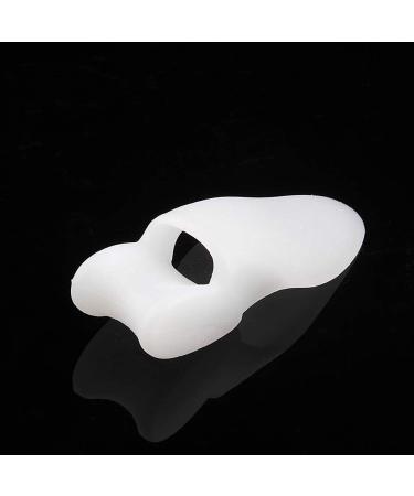 Bunion Cushion Protector 1 Pair - Silicone Toe Spreader & Straightener for Women Men | White Bunion Corrector Foot Pad - Buy Online on GoSupps.com